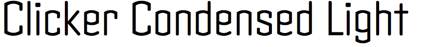 Clicker Condensed Light