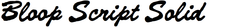 Bloop Script Solid