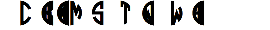 Circle Monograms Two White