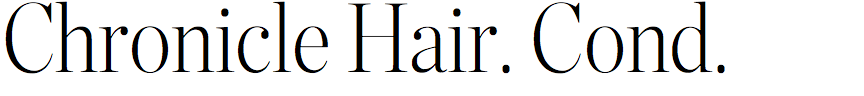 Chronicle Hairline Condensed