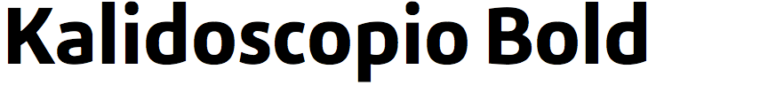 Kalidoscopio Bold