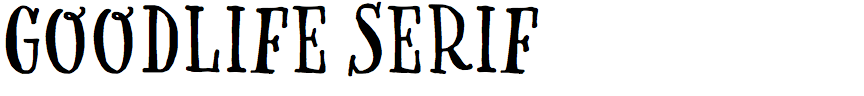 Goodlife Serif