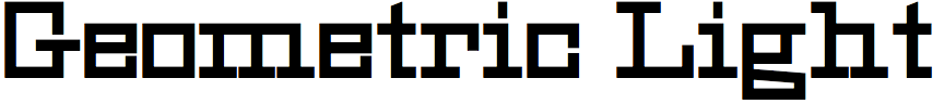 Geometric Light (HWT)