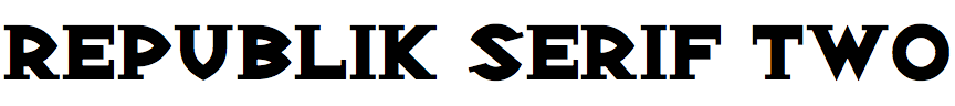 Republik Serif Two