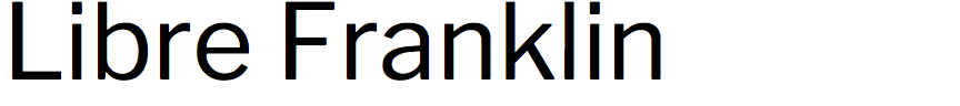 Libre Franklin