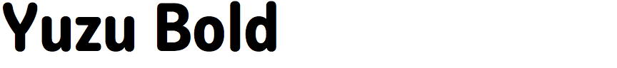 Yuzu Bold