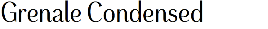 Grenale Condensed