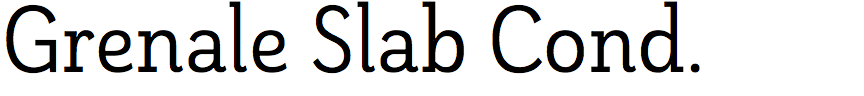 Grenale Slab Condensed