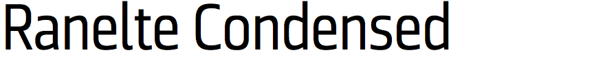 Ranelte Condensed