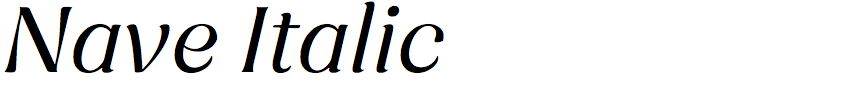 Nave Italic