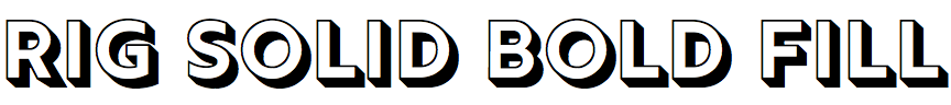 Rig Solid Bold Fill