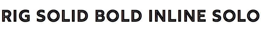Rig Solid Bold Inline Solo