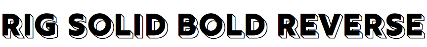 Rig Solid Bold Reverse