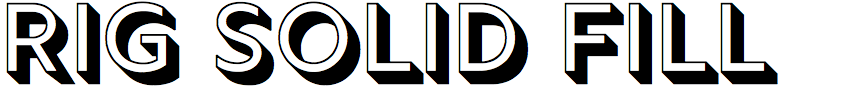 Rig Solid Fill