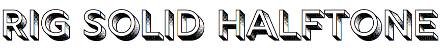 Rig Solid Halftone