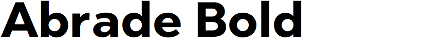 Abrade Bold