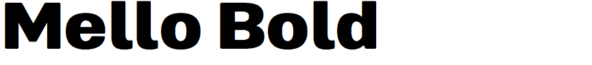 Mello Bold