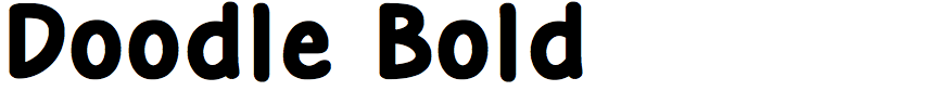 Doodle Bold