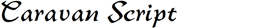 Caravan Script