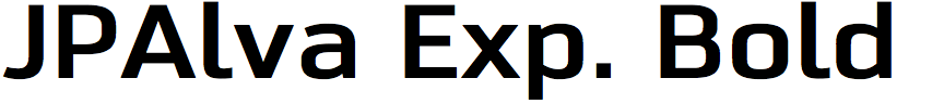 JPAlva Expanded Bold