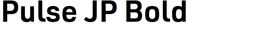 Pulse JP Bold