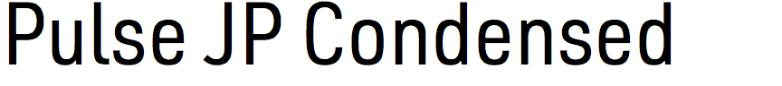 Pulse JP Condensed