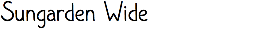 Sungarden Wide