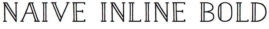 Naive Inline Bold