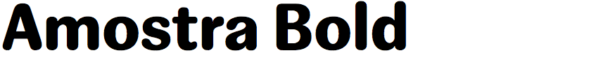 Amostra Bold