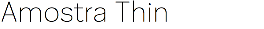Amostra Thin