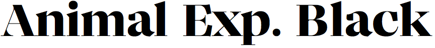 Animal Expanded Black