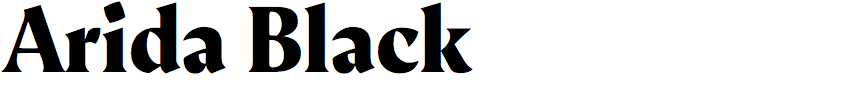 Arida Black