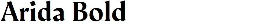 Arida Bold