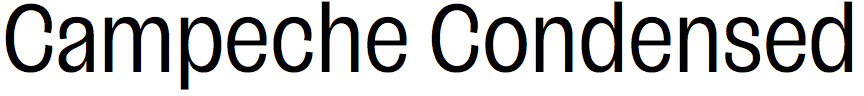 Campeche Condensed