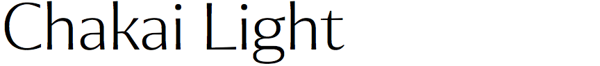 Chakai Light