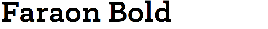 Faraon Bold