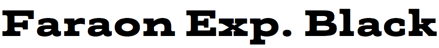 Faraon Expanded Black