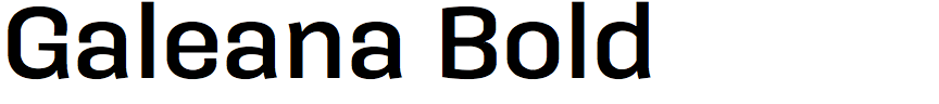 Galeana Bold