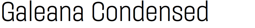 Galeana Condensed