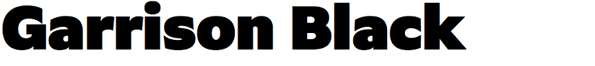 Garrison Black