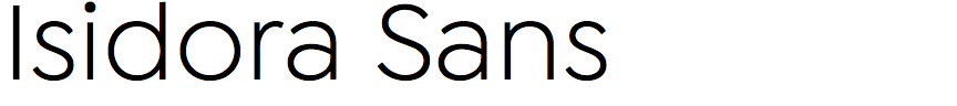 Isidora Sans