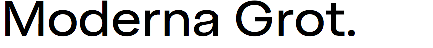Moderna Grotesque