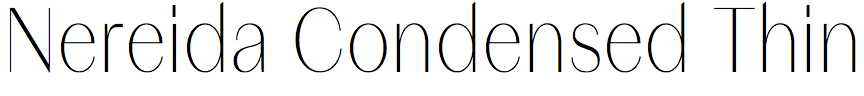 Nereida Condensed Thin