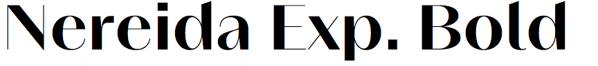 Nereida Expanded Bold