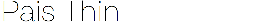 Pais Thin