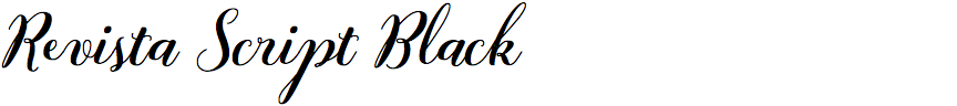 Revista Script Black