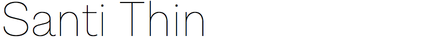 Santi Thin