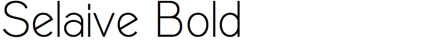 Selaive Bold