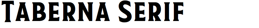 Taberna Serif