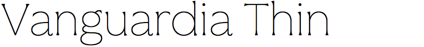 Vanguardia Thin